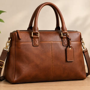 dark brown bag